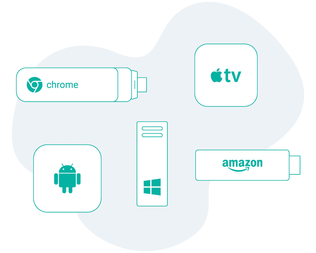 TrilbyTV Familiar Hardware: Turn your existing screens into digital signage using Apple TV, Fire Stick, or Chrome devices