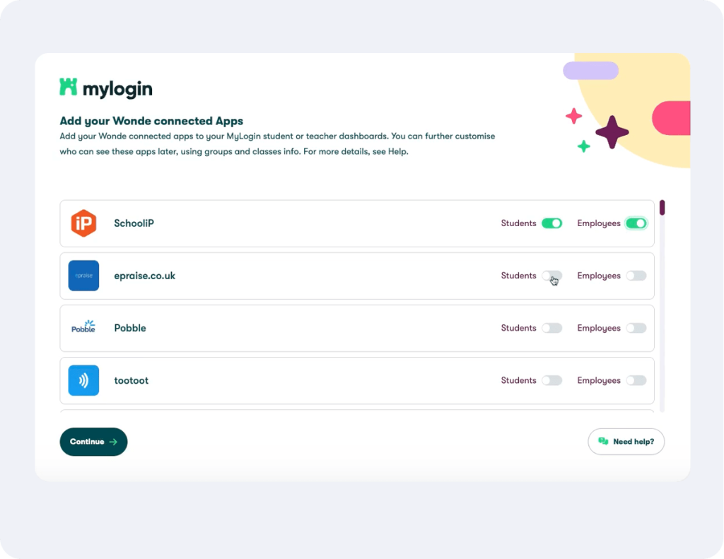 Wonde MyLogin: A centralized Single Sign-On (SSO) solution for secure and simplified access to school software and cloud services