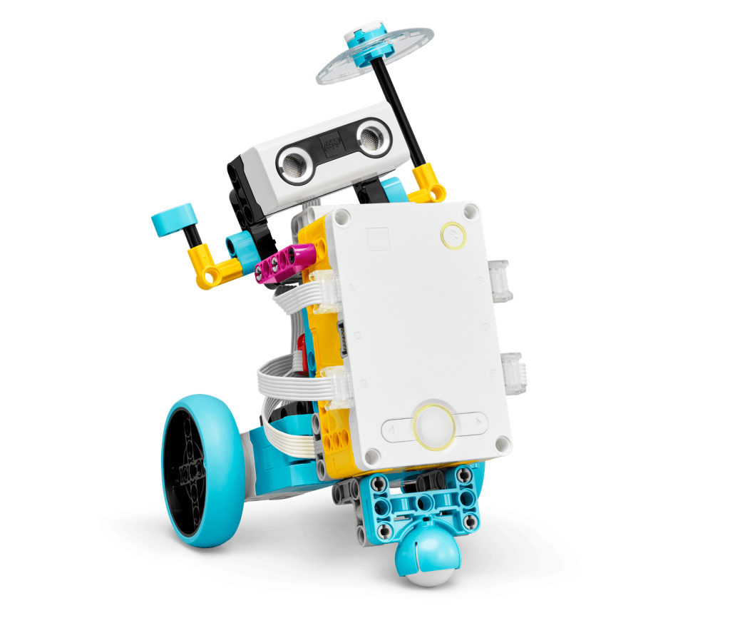 LEGO Education SPIKE Prime: A 528-piece STEAM and robotics kit designed for secondary school students to learn Python and Scratch-based coding