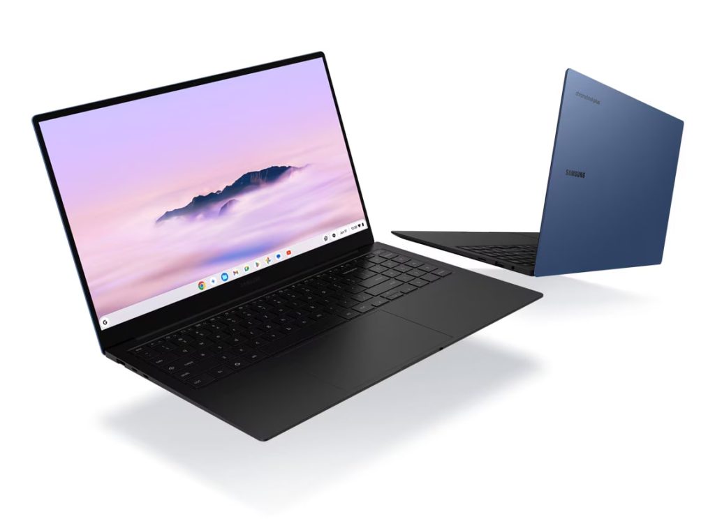 Samsung Galaxy Chromebook Plus: An ultra-lightweight 1.17kg laptop with a 15.6-inch AMOLED display and integrated Google AI features for advanced learning programmes