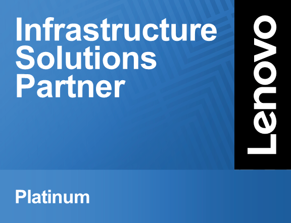 Lenovo Infrastructure Solutions Partner Platinum award