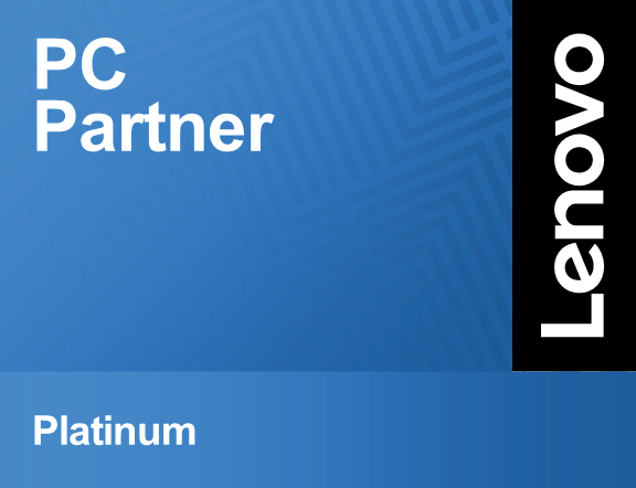 Lenovo PC Partner Platinum award